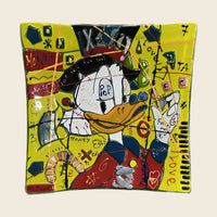 Pop Art Dollar Square Plate