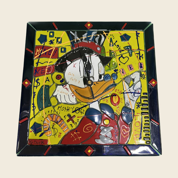 Pop Art Dollar Clock