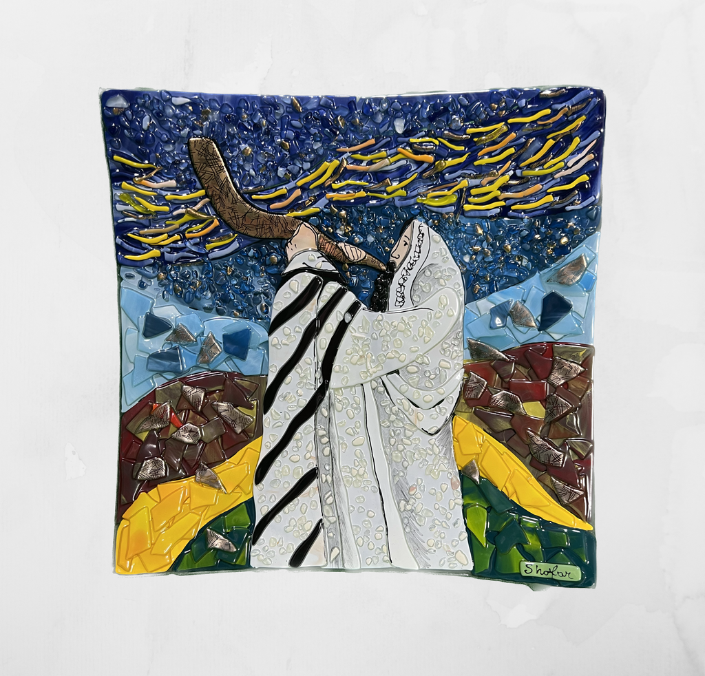 Jerusalem - Rav with shofar