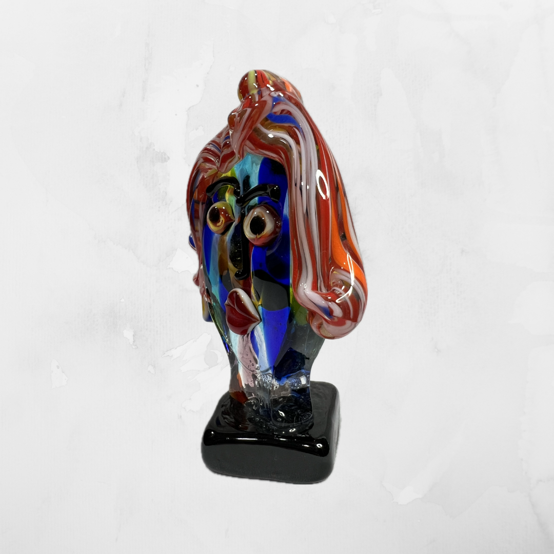 Sculpture - Picasso - Heads - Woman with red hair