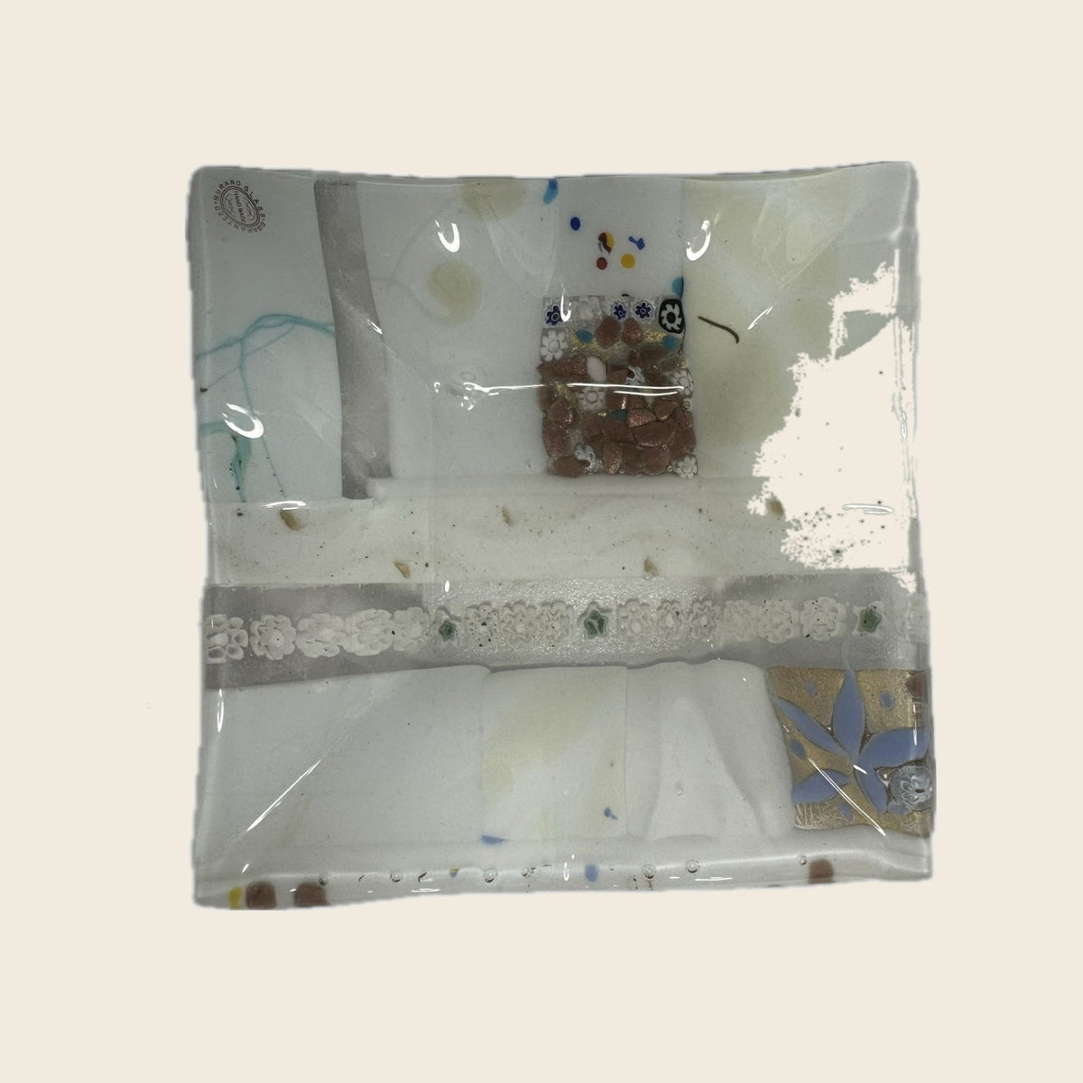 Centrotavola - Piatti, Svuotatasche - Ginevra - Bianco - "Fazzoletto" da tavolo