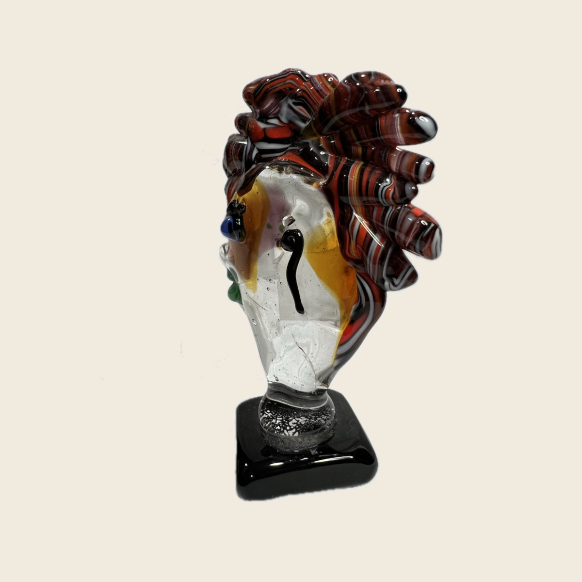 Scultura - Picasso - Teste - Testa con capelli castani