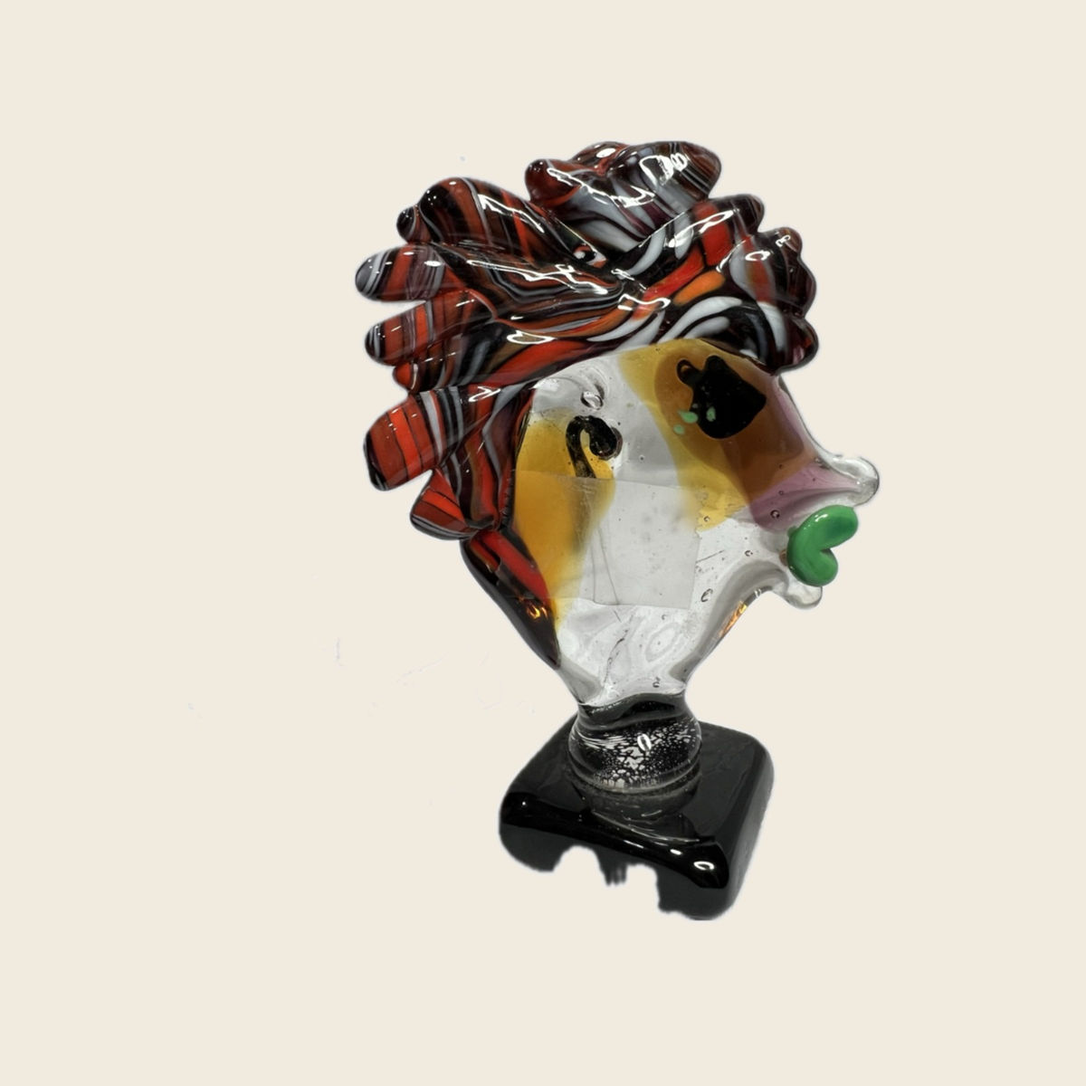 Scultura - Picasso - Teste - Testa con capelli castani