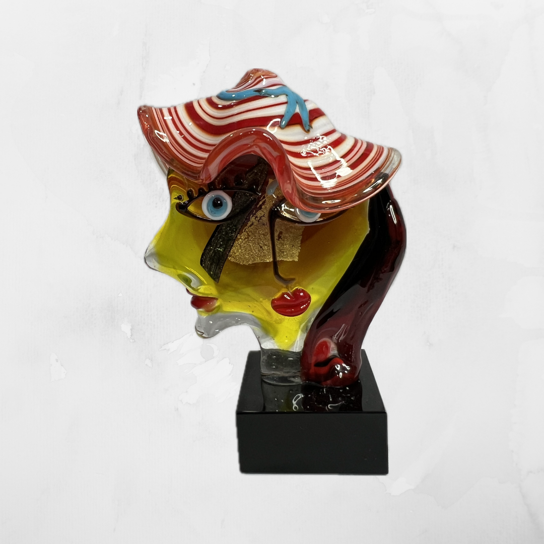 Scultura - Picasso - Teste - Teste con cappello rosso