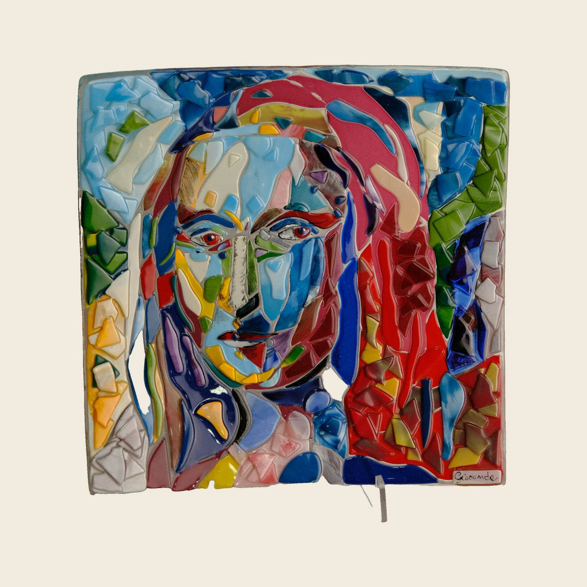 Pop Art Gioconda Square Plate