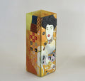 Klimt Adele's Portrait Vase – handmade glass, made in Italy