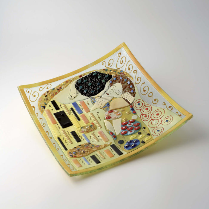 Klimt The Kiss Square Plate
