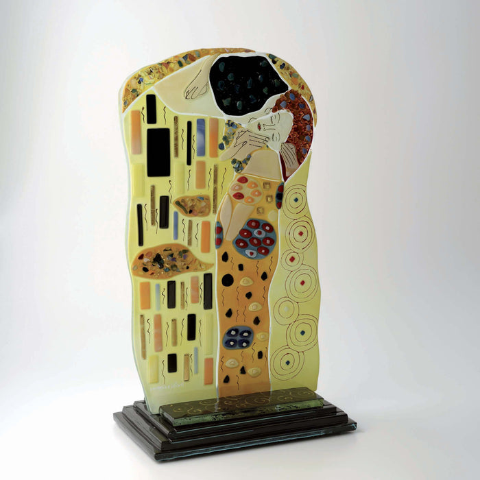 Klimt The Kiss Totem Sculpture