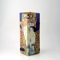 Klimt The Three Ages of Woman Vase – handmade glass, made in Italy