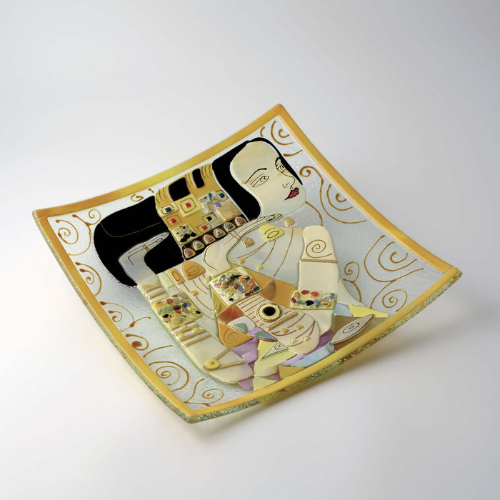 Klimt The Wait Square Plate