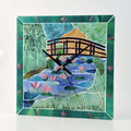 Monet The Bridge Clock – handmade glass, made in Italy