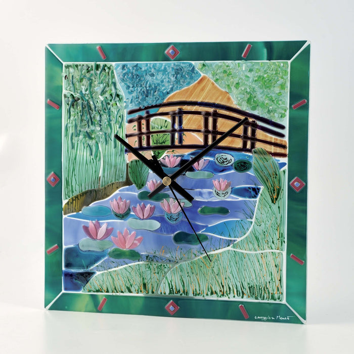 Monet The Bridge Clock