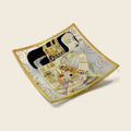 Klimt The Wait Square Plate – handmade Murano glass, made in Italy
