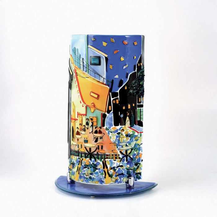 Van Gogh Café Terrace at Night Lamp Holder