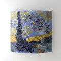 Van Gogh Starry Night Wall Lamp – handmade glass, made in Italy