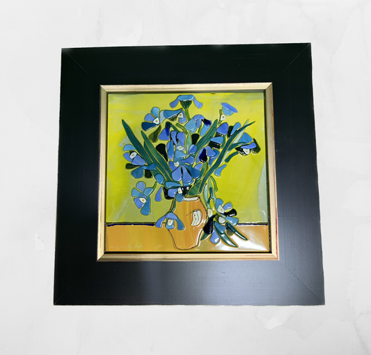 Van Gogh - Irises – Murano Art Italy