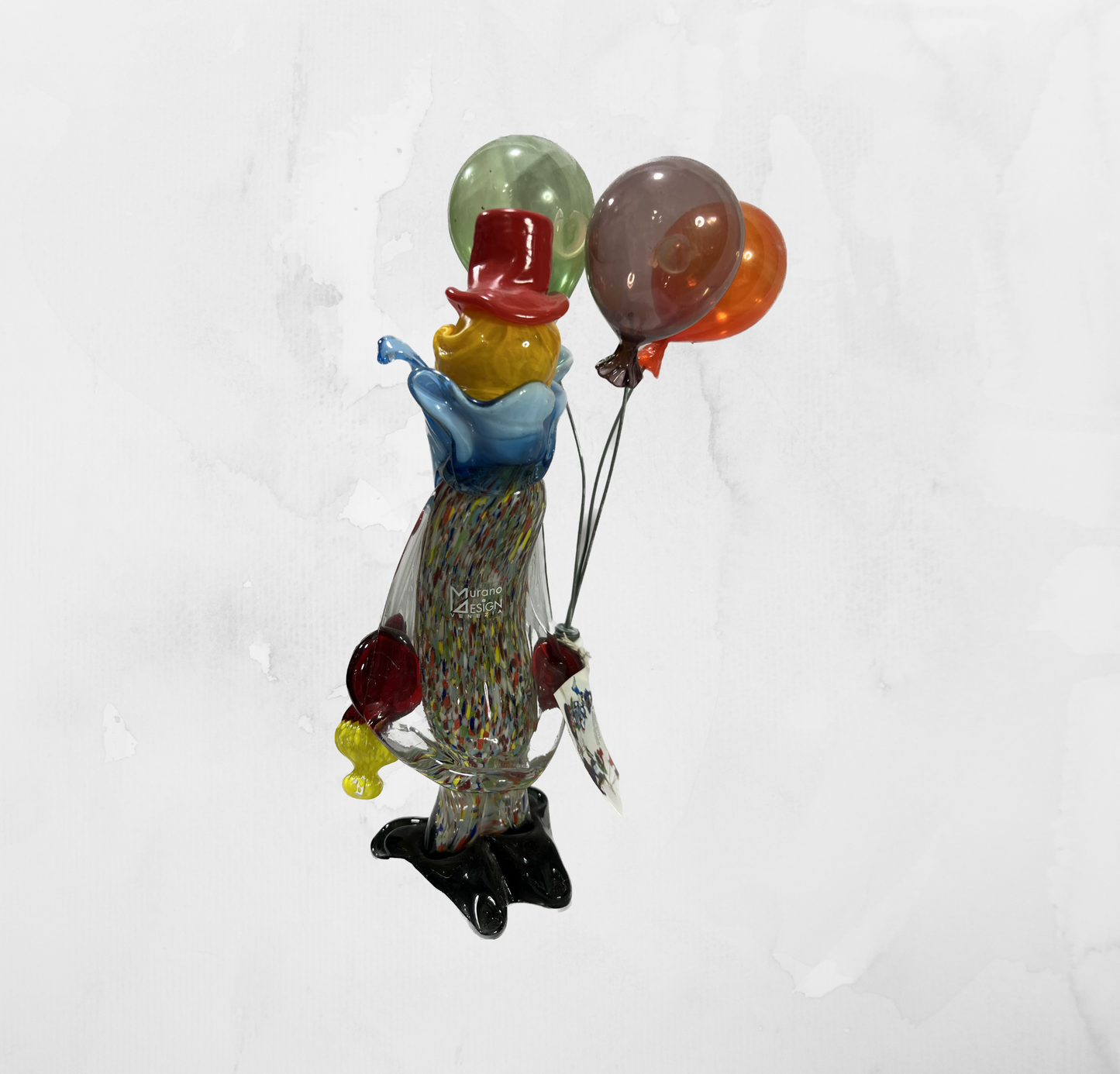 Sculpture - Figurines - Clown - Clown with balloons (Fiasco 24 cm.)