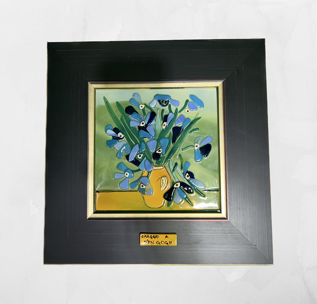 Van Gogh - Irises - Painting - Murano Art Italy
