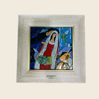 Marc Chagall - La Mariée - Painting - Murano Art Italy