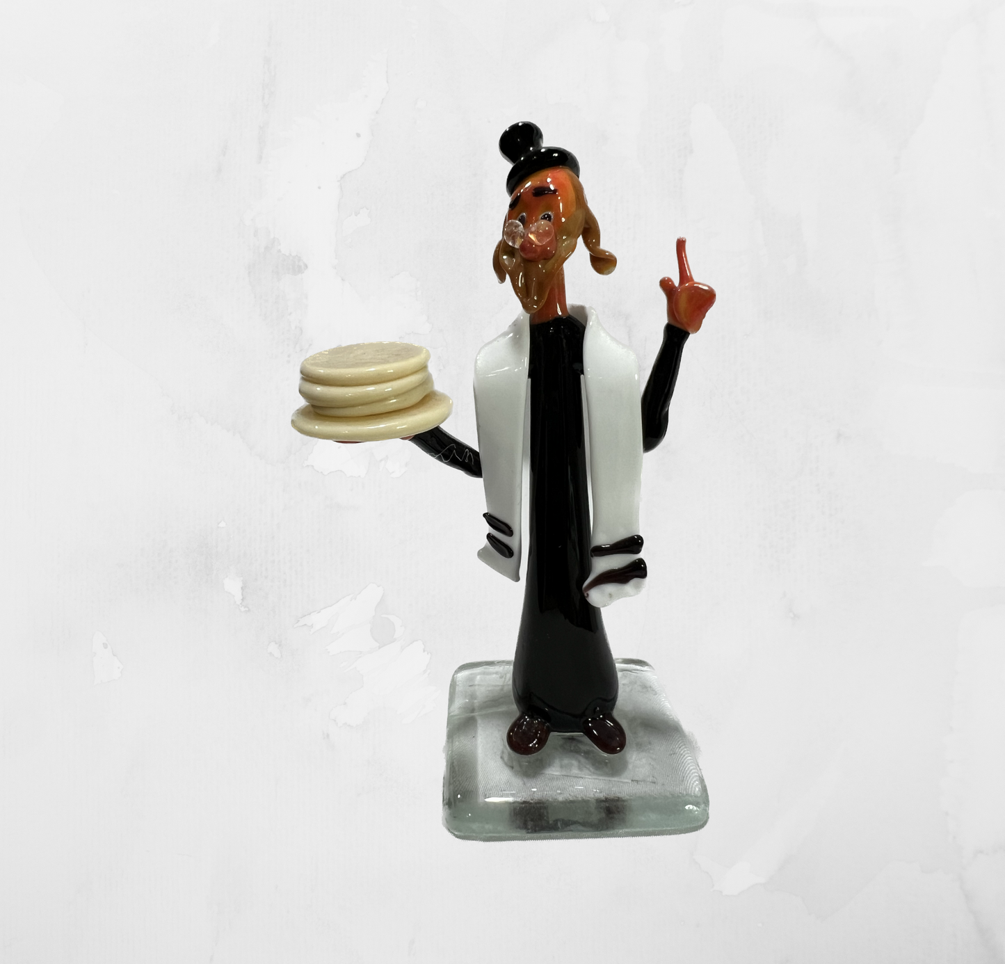 Sculpture - Figurines - Rabbi - Rabbi with bread