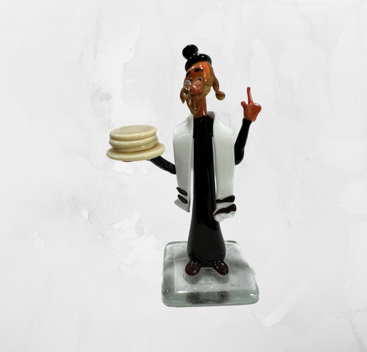 Scultura - Figurine - Rabbi - Rabbi con pane
