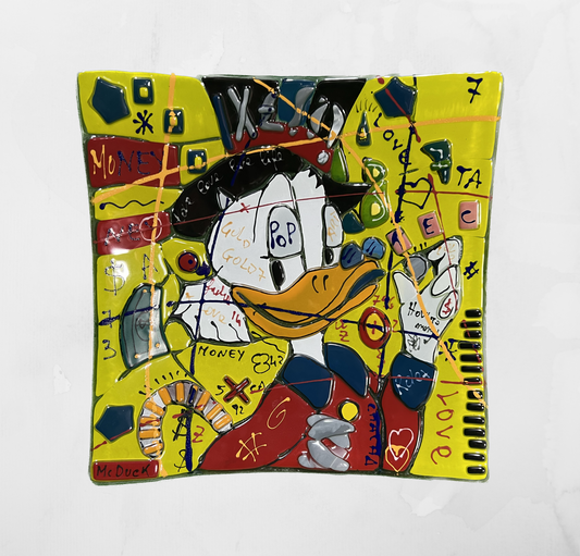 Pop-Art - Mc Duck - Vassoio quadrato