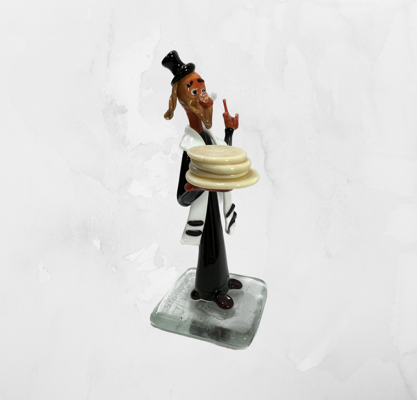 Sculpture - Figurines - Rabbi - Rabbi with bread