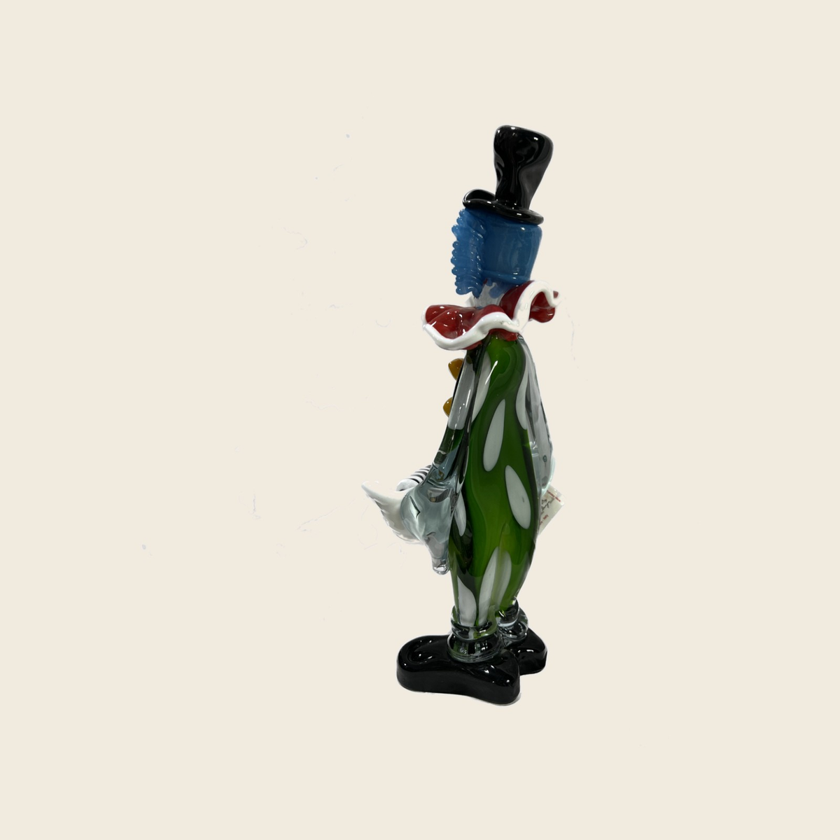Sculpture - Figurines - Clown - Clown Circus (33 cm.) - Murano Art Italy