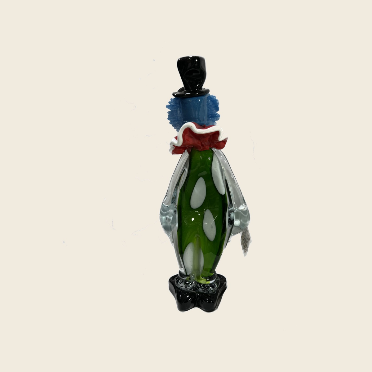 Sculpture - Figurines - Clown - Clown Circus (33 cm.) - Murano Art Italy