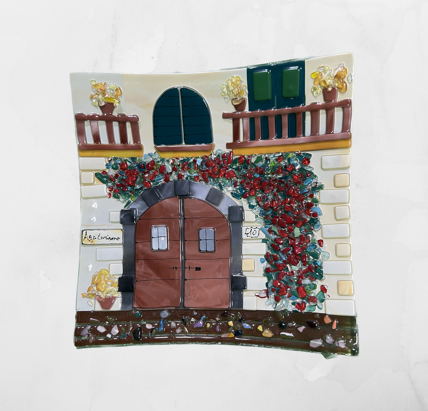 Landscapes - Resort - Table-top square plate