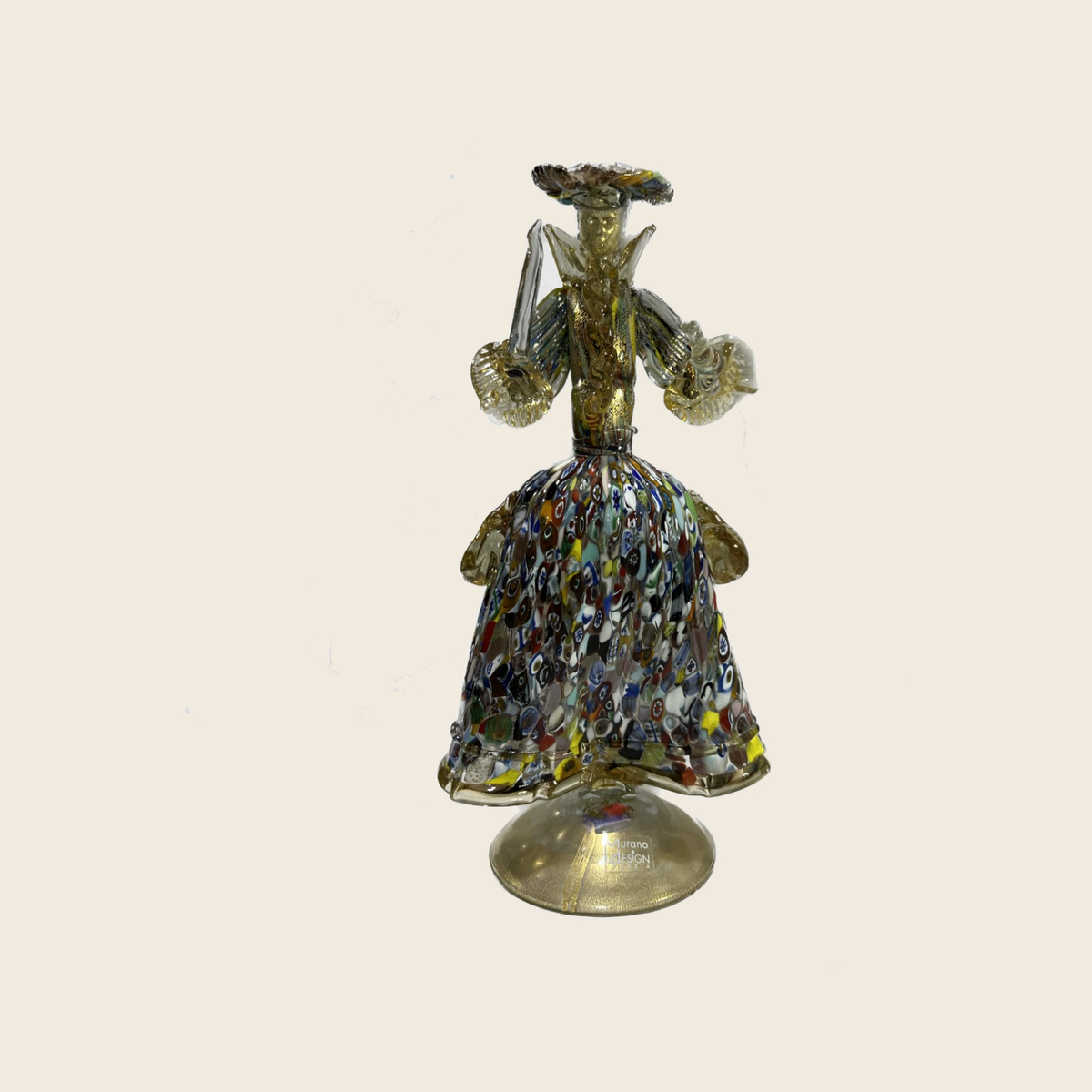 Sculpture - Figurines - Couple - Couple man and woman - Murano Art Italy