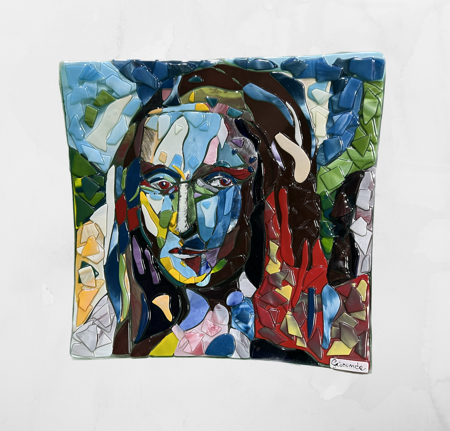 Pop-Art - Gioconda - Table-top square plate