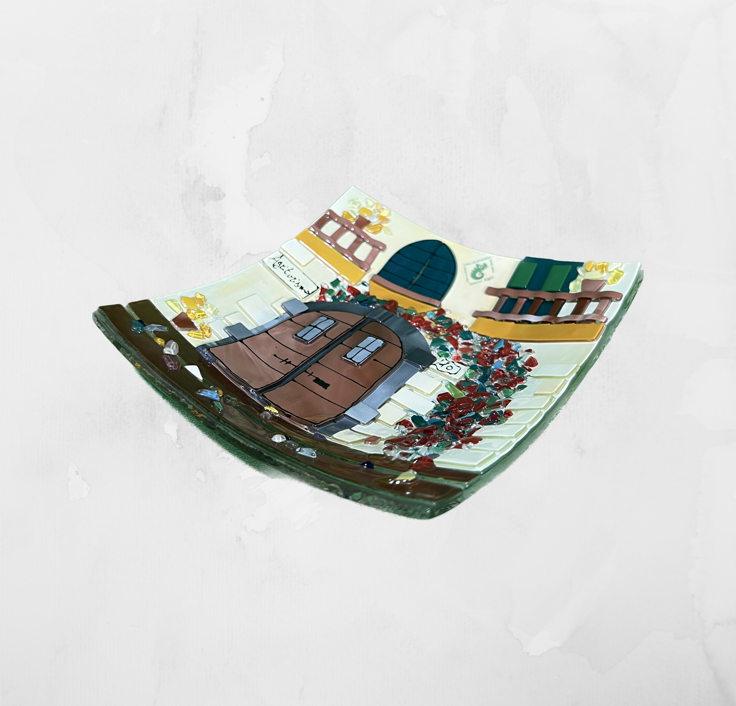 Landscapes - Resort - Table-top square plate