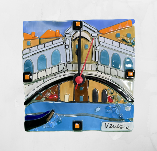 Paesaggi - Il Ponte di Rialto Venezia - Orologio