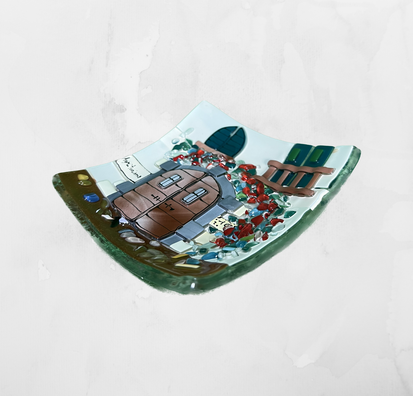 Landscapes - Resort - Table-top square plate