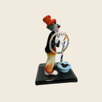 Sculpture - Figurines - Clown - Juggler clown - Murano Art Italy