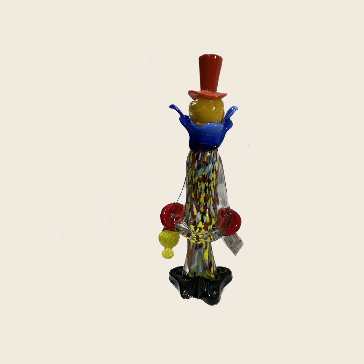 Sculpture - Figurines - Clown - Clown Classic (Fiasco 36 cm.) - Murano Art Italy