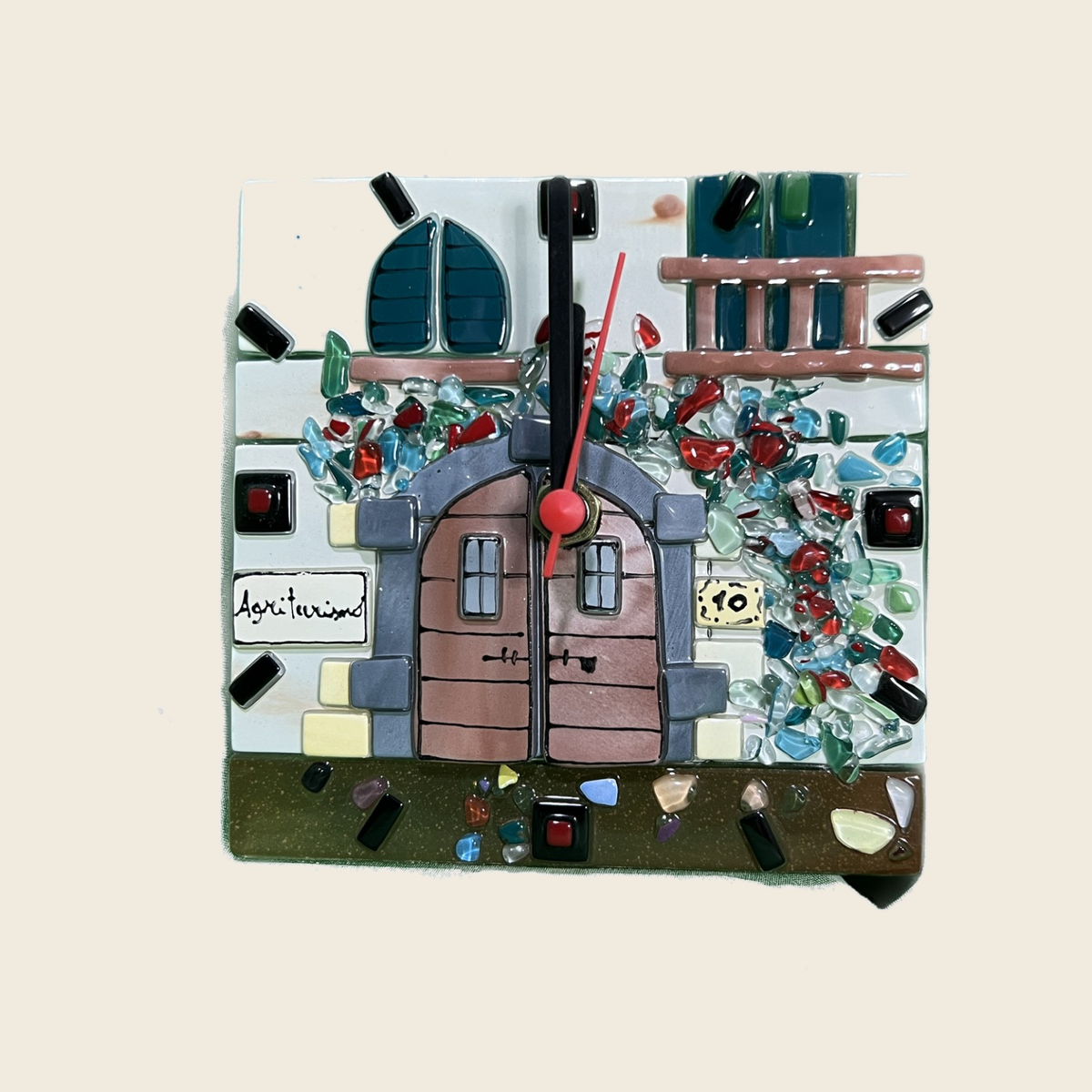 Landscapes - Resort - Clock - Murano Art Italy