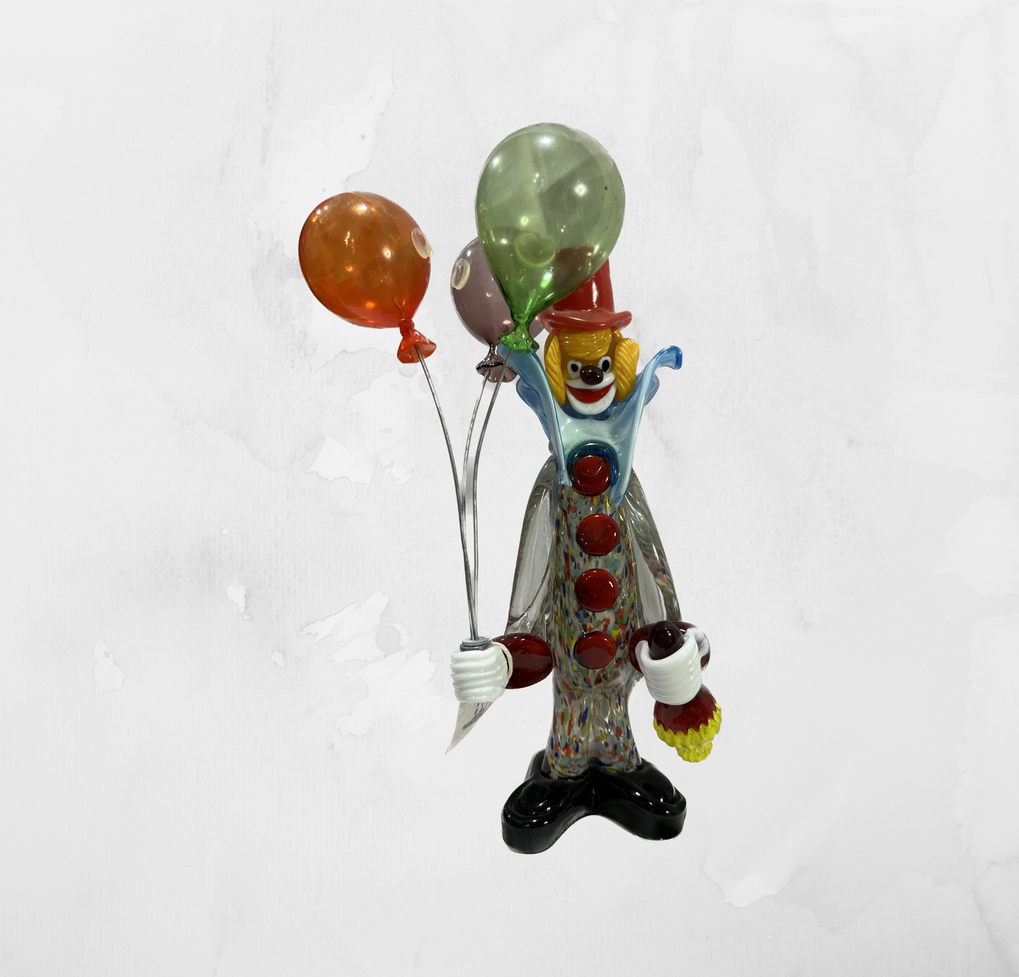 Sculpture - Figurines - Clown - Clown with balloons (Fiasco 24 cm.)