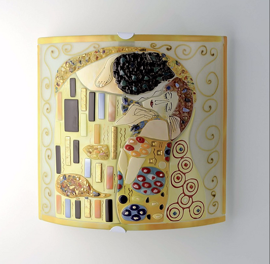 Klimt - Il bacio - Applique/Lampada da parete