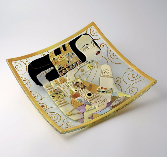 Klimt - The wait - Table-top square plate