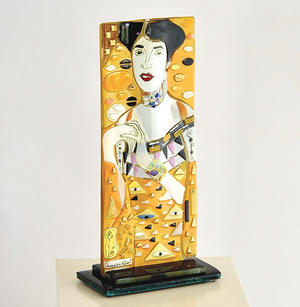 Apri immagine nella presentazione, Klimt - Ritratto di Adele - Vaso
