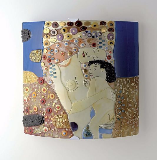 Klimt - The three ages of the woman - Applique|Wall mounted lamp