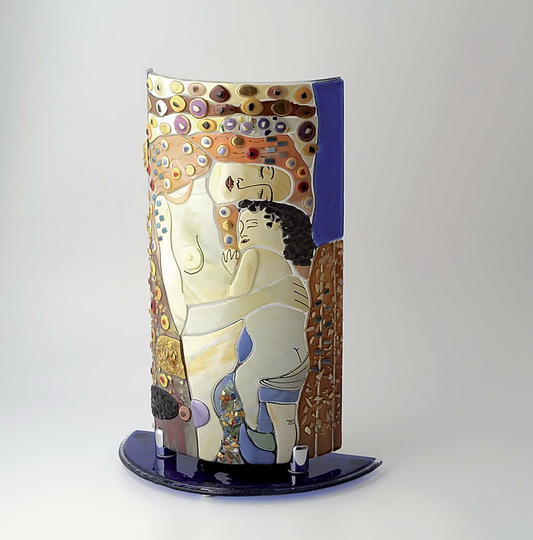 Klimt - The three ages of the woman - Table-top lampholder