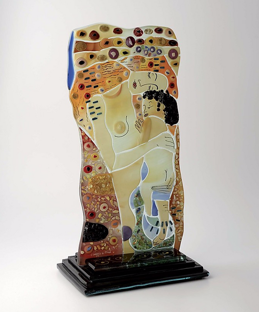 Klimt - Le tre età della donna - Scultura|totem
