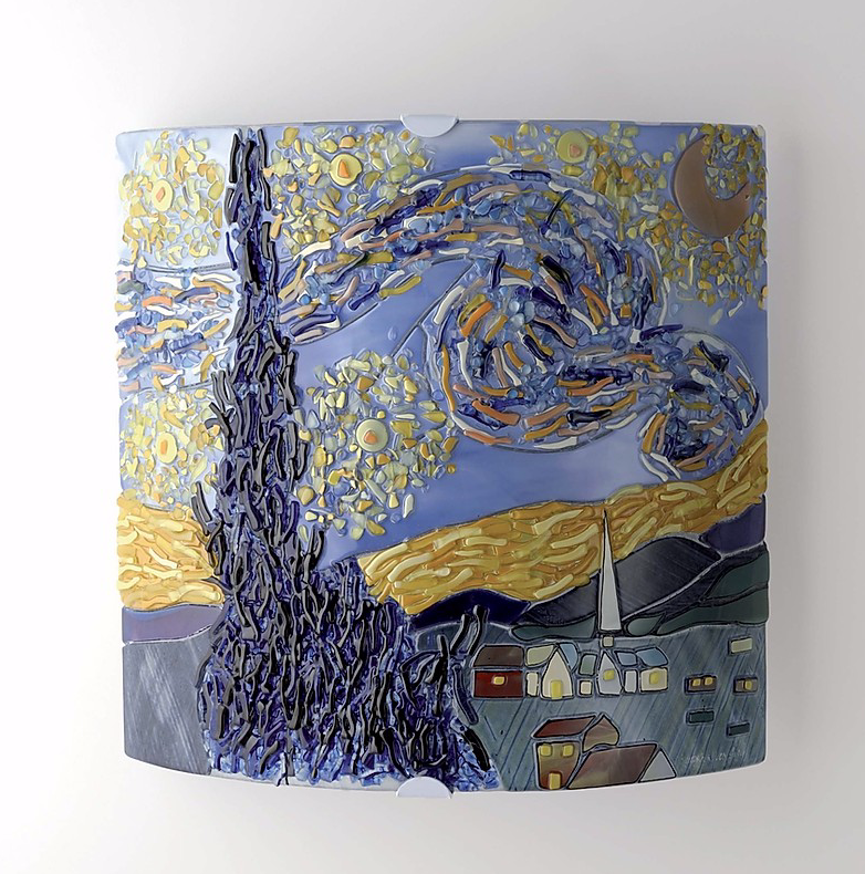 Van Gogh - The Starry night - Applique|wall mounted lamp