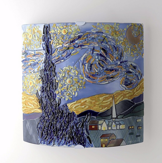 Van Gogh - Notte Stellata - Applique|Lampada da parete
