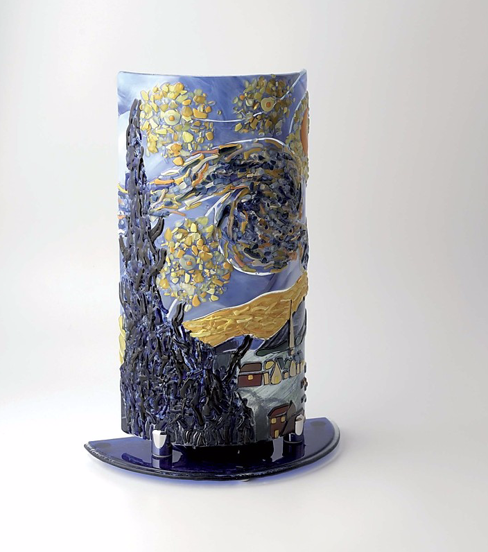 Van Gogh - The Starry night - Table top lampholder