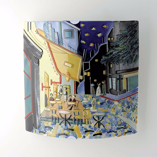 Van Gogh - Terrazza del caffè la sera - Applique|Lampada da parete