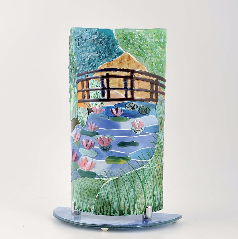 Monet - The bridge - Table-top lampholder